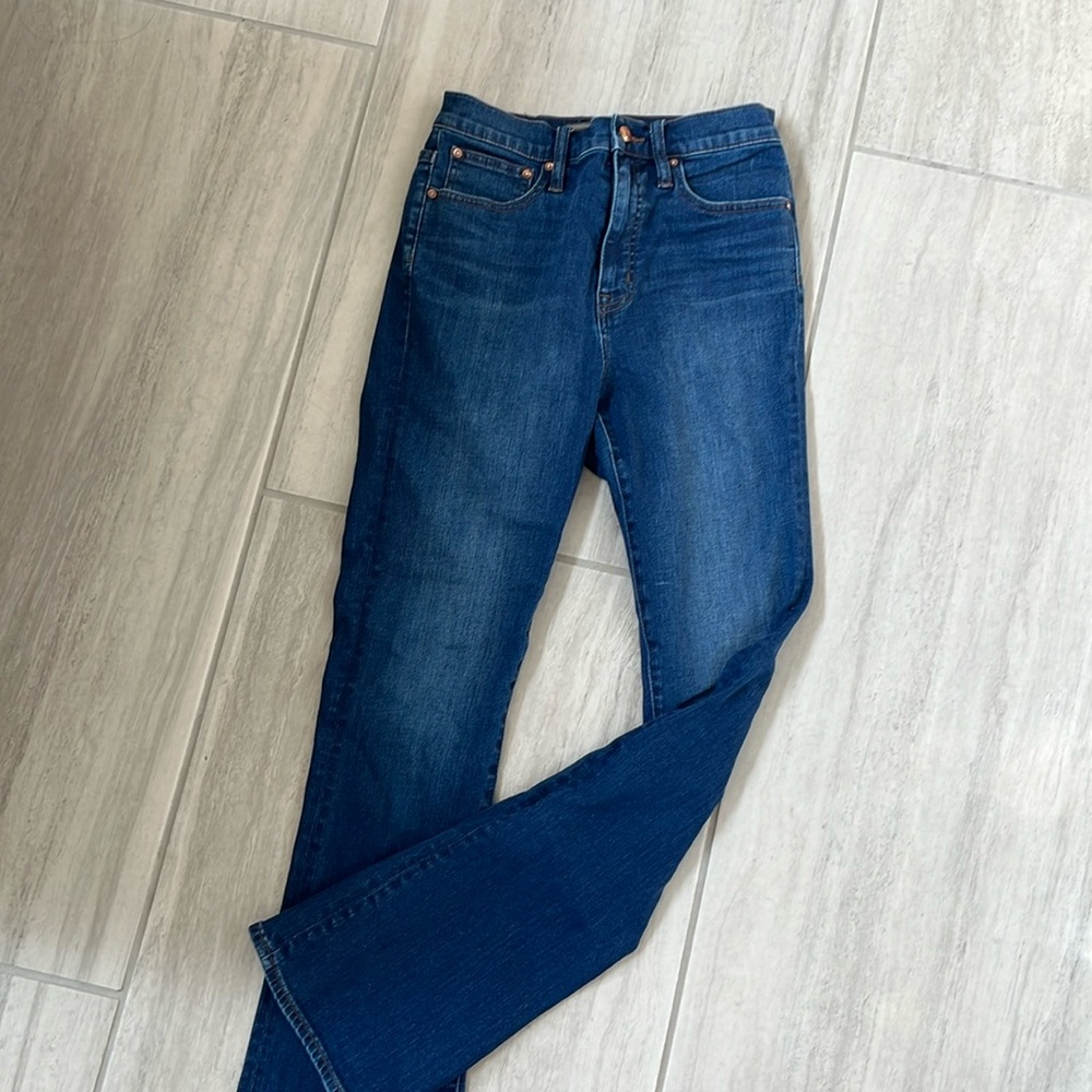 J. Crew Point Sur high waist flare jeans